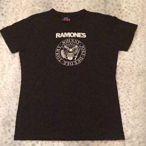New Ladies Ramones Clothing T-Shirt Large